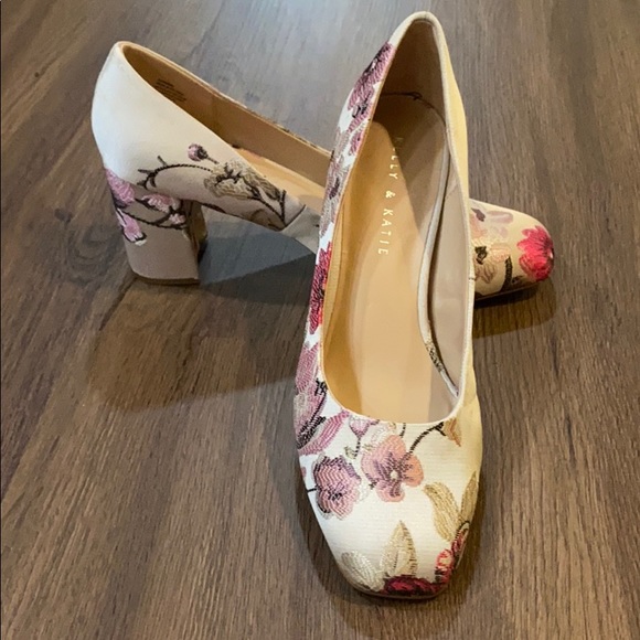 Kelly Katie Floral Heels 